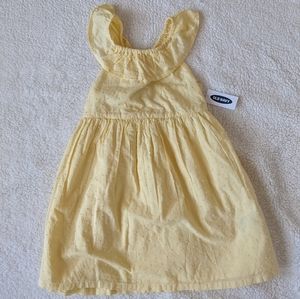 🆕 Yellow Sundress ~ Old Navy~ 4T